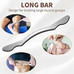 Professional Stainless Steel Gua Sha Tool – Deep Tissue Muscle Scraper & Facial Therapy Tool