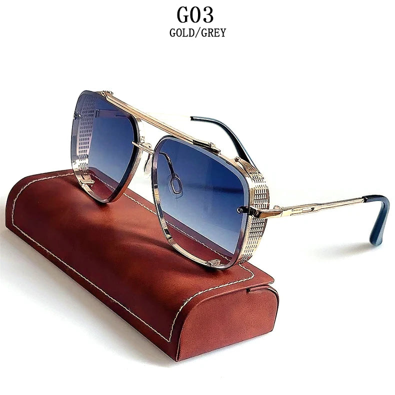 Vintage Steampunk Oversized Sunglasses by Snagg A Shades