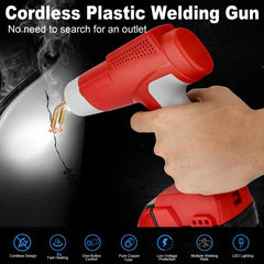 Cordless hot stapler plastic welder with LED light – image 6