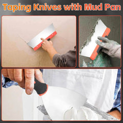10-Piece Drywall Knife & Putty Tool Set - SnaggIt