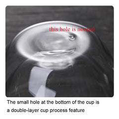Heat Resistant Double Wall Glass Mug For Coffee by Snagg A Cup