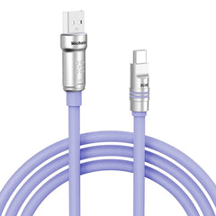 USB-A to USB-C Fast Charging Cable 15W 3A | Liquid Silicone Soft Cable 1.2M/2M for Samsung Xiaomi Huawei