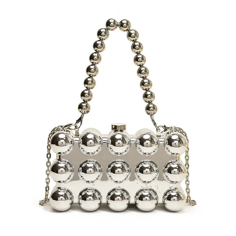 Mini Gold Chain Crossbody Bag by Snagg It Purses