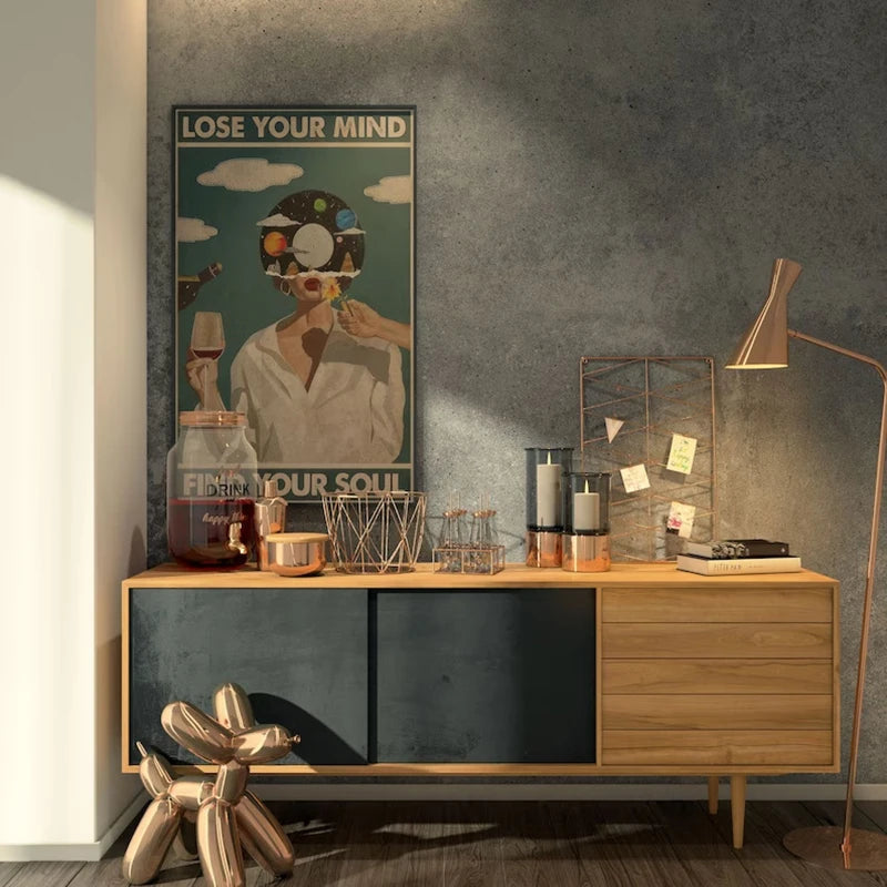 Lose Your Mind, Find Your Soul by Snagg A Print