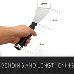 Curved Stainless Steel Putty Knife – 250mm - SnaggIt