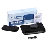 Cordless Waist Belt Massager – Heated Vibration Lumbar Support & Back Relief Brace