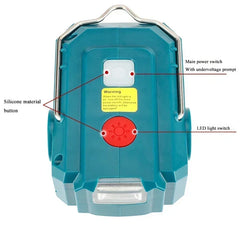 120V Portable Power Inverter & LED Floodlight | Multi Platform Mobile Power Station