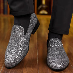 Sequin Loafers for Men by Snagg A Shoes