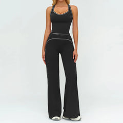 Women's 2-Piece Fitness Suit | Sports Bra & High Waist Leggings Yoga Gym Tracksuit Activewear