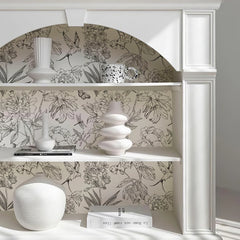 Floral Modern Waterproof Wallpaper by Snagg A Wallpaper