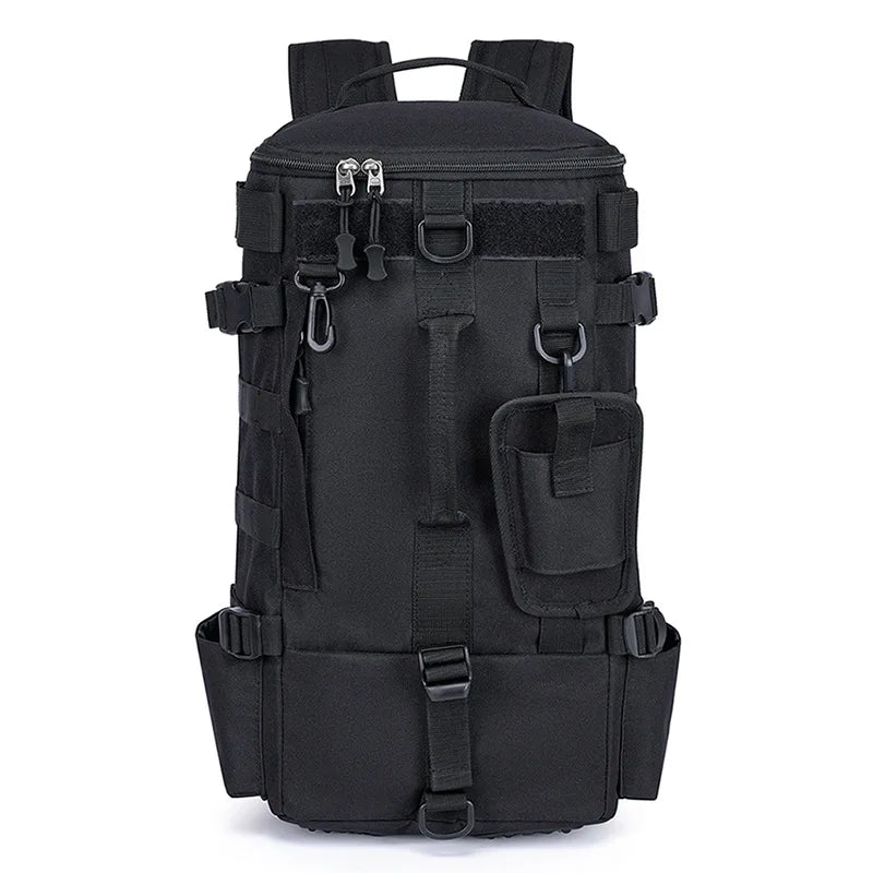 Tactical Fishing Backpack with Rod Holders by Snagg A Backpack