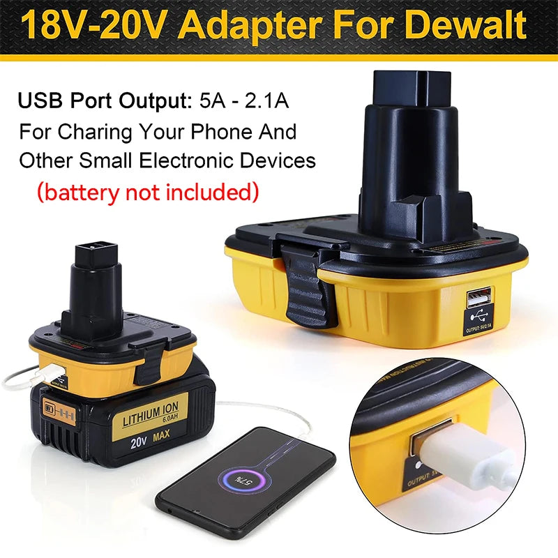 DCA1820 battery adapter for DeWalt 20V batteries to 18V tools – image 7
