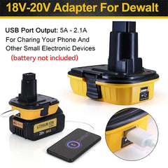 DCA1820 battery adapter for DeWalt 20V batteries to 18V tools – image 7