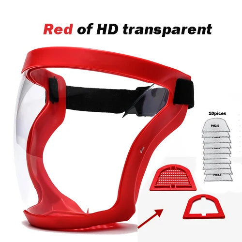 Super Protective Anti fog Full Face Shield by Snagg A Face Shield