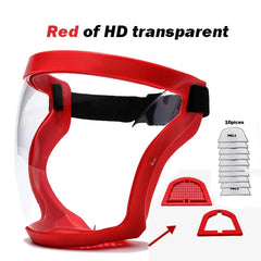 Super Protective Anti fog Full Face Shield by Snagg A Face Shield