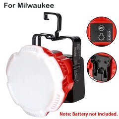 24W LED work light with hook for 18V tool batteries – image 15