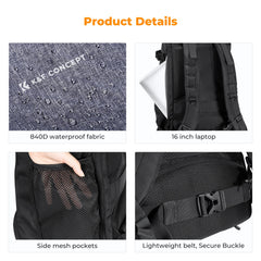 32L/25L Large Camera Backpack with Tripod Strap & Rain Cover – 15" Laptop