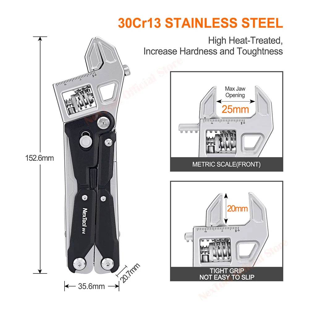 11-in-1 Multitool Wrench - SnaggIt