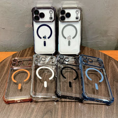 Airbag Shockproof Clear MagSafe Case – for iPhone 17 Series - Phone Cases & Covers