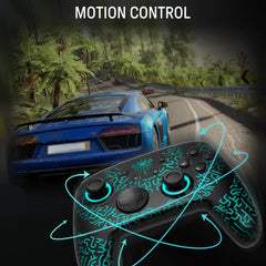 Wireless Pro Controller with Charging Dock Compatible With Switch, Switch 2 & OLED by Snagg A Game Controller