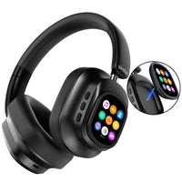 Wireless ANC Headphones | Over-Ear Touch Control Headset with LED Display by Snagg A Headphone