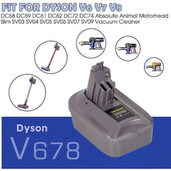 DM18V678 battery adapter for Dyson V6 V7 V8 – image 10