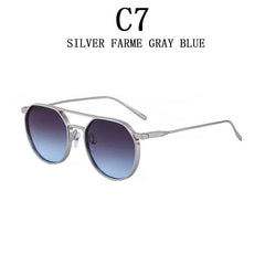 2023 Vintage Punk Oval Sunglasses - SnaggIt