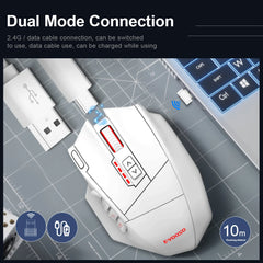 Wireless RGB Gaming Mouse 2.4G USB Connection & 16,000 DPI Optical Sensor for PC & Laptop by Snagg A Gaming Mouse