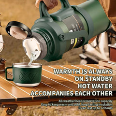 Ultra Capacity Stainless Steel Thermos - Advanced Thermal Protection