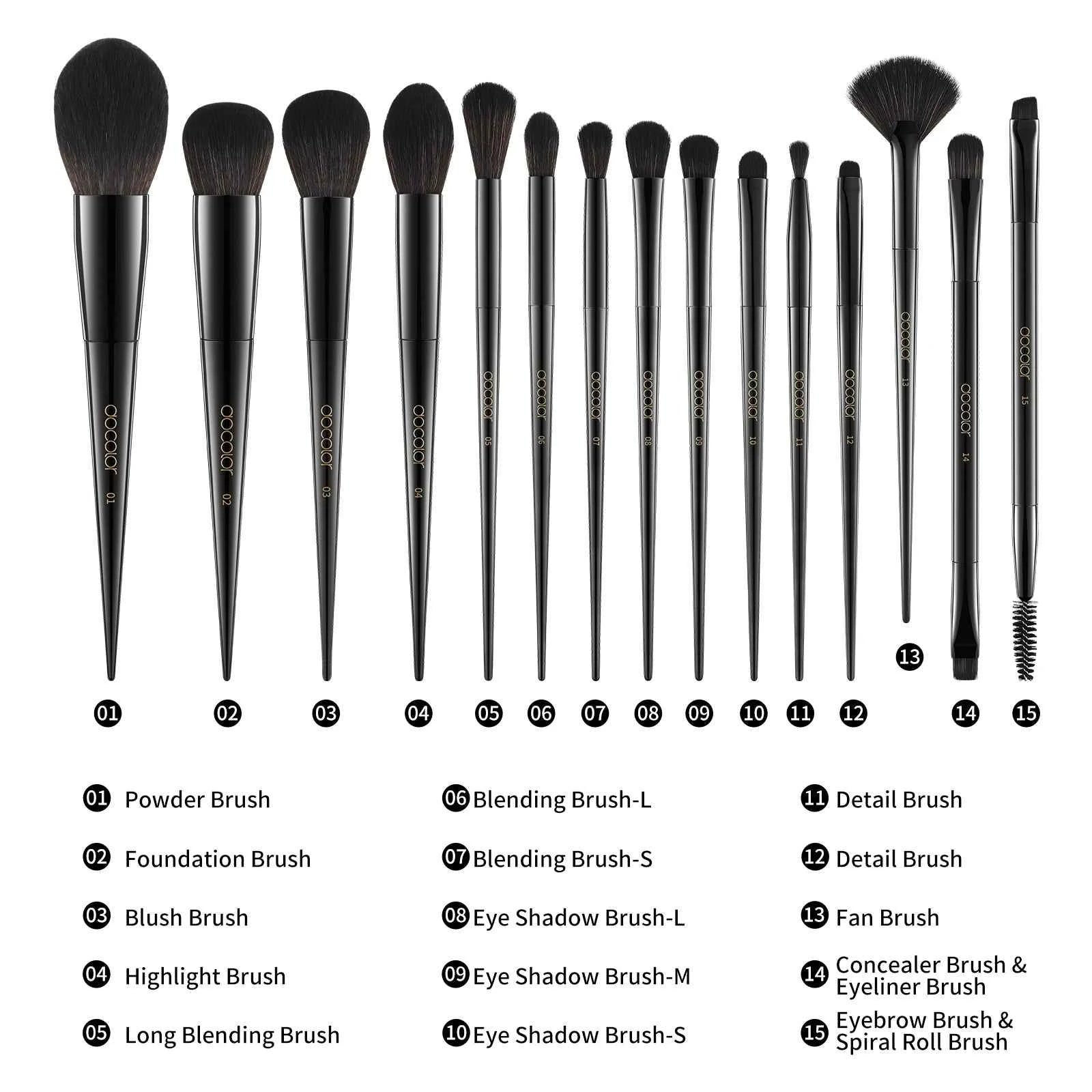 Professional Master Artist Brush Collection – 10 to 30 Piece Premium Vanity Sets