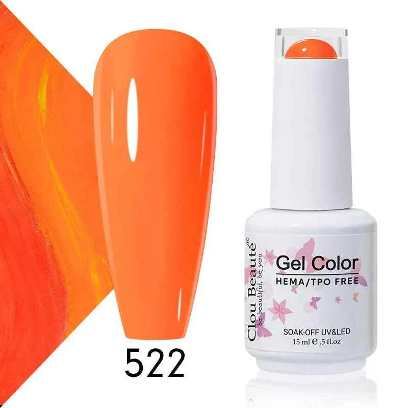 Professional 15ml HEMA & TPO-Free Gel Polish – High-Performance Semi-Permanent Varnish for Sensitive Skin