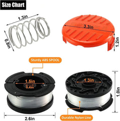 String Trimmer Replacement Line – Compatible with Black+Decker