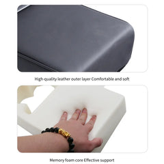 Armrest Box Cushion Pad with Dual Cup Holders by Snagg An Armrest