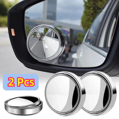 2pcs 360° Adjustable Blind Spot Mirrors by Snagg A Blind Spot Mirrors