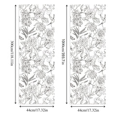Floral Modern Waterproof Wallpaper by Snagg A Wallpaper