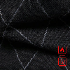 Men’s American 1/4 Zip Pullover | Fleece-Lined Thermal Knitwear