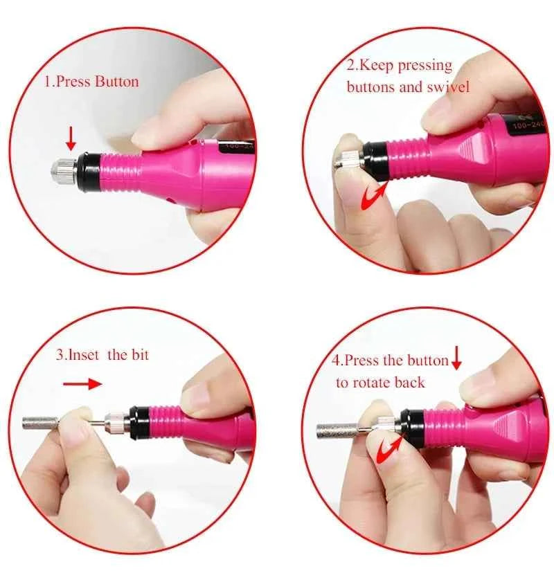 Ultimate Professional 10 Color Gel Polish & Poly Extension Kit – High-Power UV/LED System with Electric Nail Drill