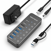 USB Extension with Individual Touch On/Off Switches