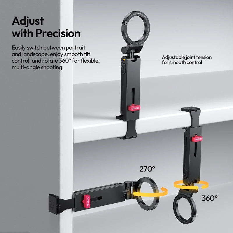 MagLock Phone Holder Mount Tripod by Snagg A Tripod