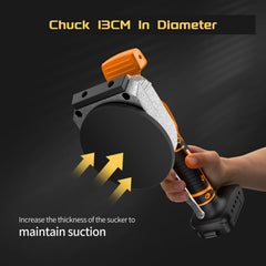 Cordless Tile Vibrator | 75KG Suction Capacity & 5-Speed Professional Leveling Tool Compatible With Dewalt 20V Battery