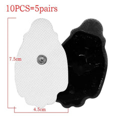 Electric TENS EMS Electrode Pads – Reusable Gel Therapy Replacement Pads