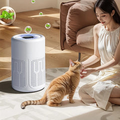 Compact HEPA Desktop Air Purifier | Negative Ion & Formaldehyde Neutralization