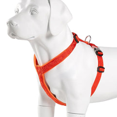 Orange No Pull Dog Harness by Snagg A Harness