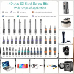 42-in-1 Magnetic Ratchet Screwdriver Set - SnaggIt