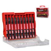 Impact Tough Magnetic Torx Screwdriver Bit Set – S2 Alloy Steel Star Bits