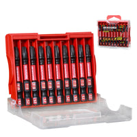 Impact Tough Magnetic Torx Screwdriver Bit Set – S2 Alloy Steel Star Bits