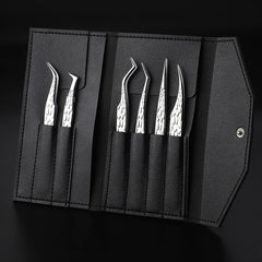 Professional 6 Pieces Precision Tweezer Set – Multi-Functional High Tension Extension Tools