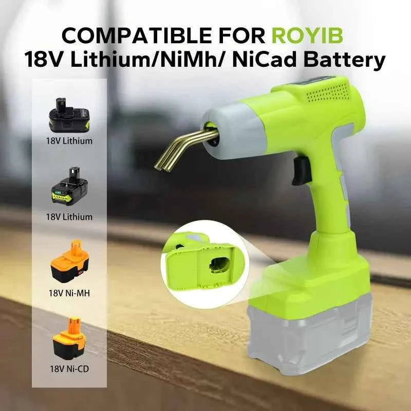 Cordless hot stapler plastic welder with LED light – image 3