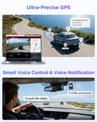 4K Ultra Mini Dash Cam | Sony STARVIS 2 Night Vision & Wi-Fi 6 Connectivity
