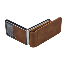 Ultra Thin Flip Leather Wallet Case – for Samsung Galaxy Z Flip Series